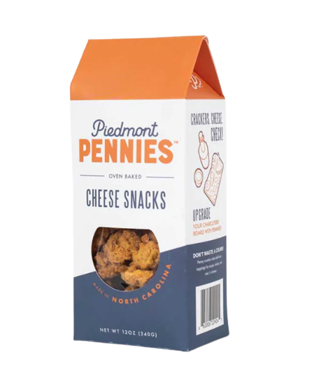 Piedmont Pennies Cheese Snacks 12oz