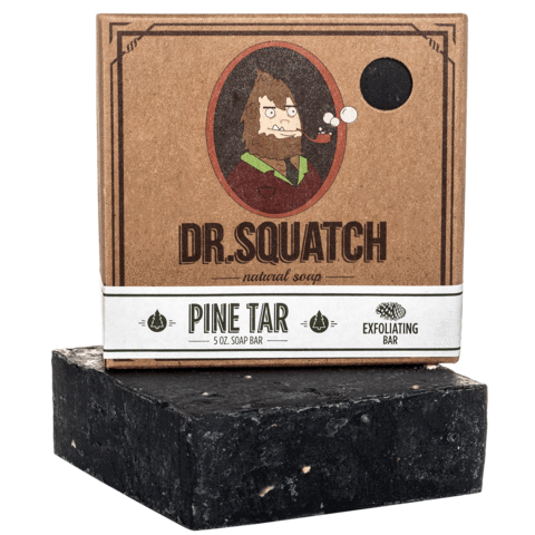 Dr. Squatch Pine Tar 5oz Men's Soap Bar