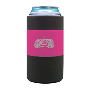 Non Tipping Can Cooler - Pink