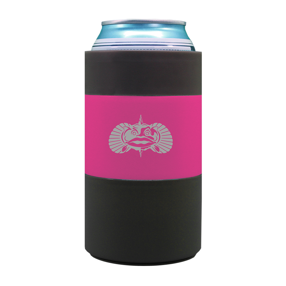 Non Tipping Can Cooler - Pink