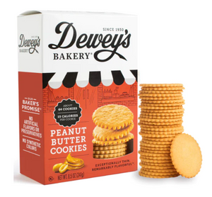 Dewey's Bakery Peanut Butter Cookies 8.5 oz Boxed