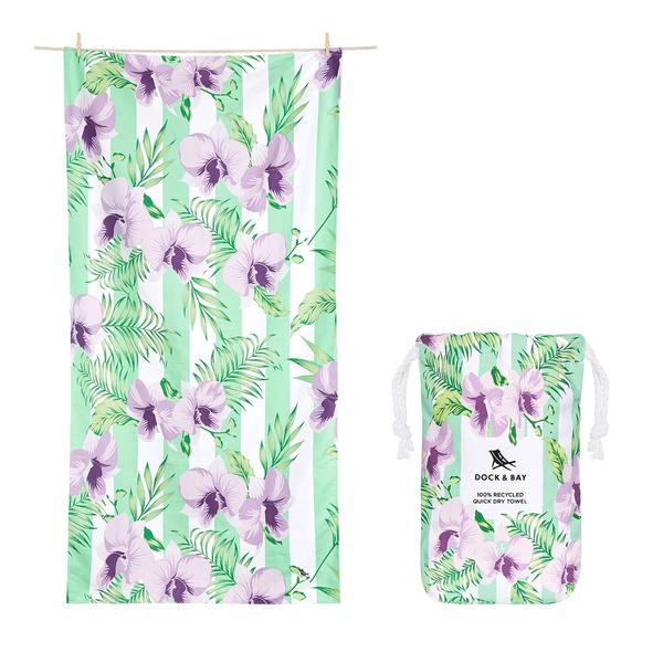 Dock & Bay Quick Dry Towel Large Orchid Utopia