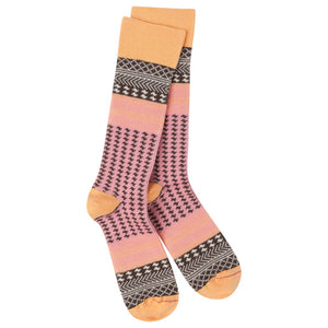 World's Softest Socks Knit Pickin' Candy Crew - Bloom