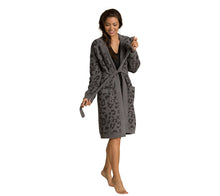 Load image into Gallery viewer, Barefoot Dreams CozyChic  WOMEN&#39;S BITW  ROBE GRAPHITE-CARBON
