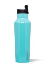 Load image into Gallery viewer, Corkcicle  Sport Canteen 20oz Gloss Turquoise
