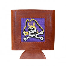 Load image into Gallery viewer, East Carolina University Needlepoint Can Cooler
