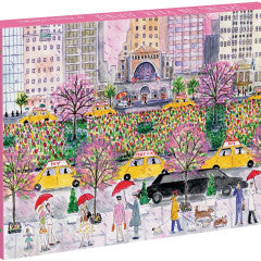 SPRING ON PARK AVENUE BY MICHAEL STORRINGS 1000 PIECE PUZZLE