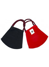 Load image into Gallery viewer, Pomchies Black/Red Mask 2 pk
