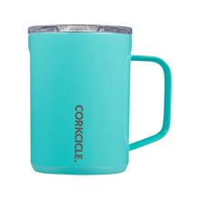 Load image into Gallery viewer, Corkcicle Mug -16oz Gloss Turquoise
