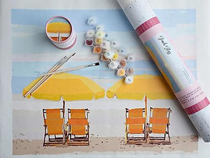 Paint By Numbers Kit - Beach Bliss