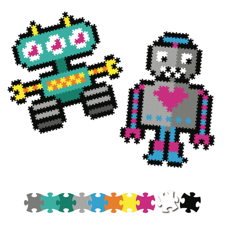 Jixelz 700 pc Set - Roving Robots