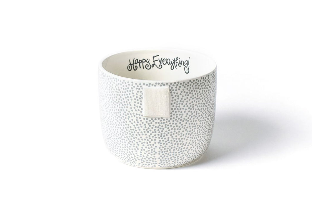 Mini Bowl Happy Everything Base White Stripe