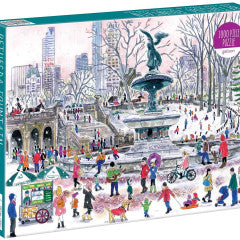 Bethesda Fountain By Michael Storrings 1000 Piece Jigsaw Puzzle