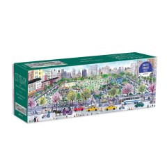 Cityscape By Michael Storrings1000 Piece Panoramic Jigsaw Puzzle