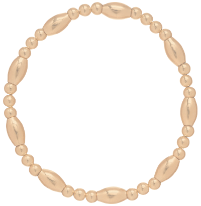 Enewton Harmony Sincerity Pattern 4mm Gold Bead Bracelet