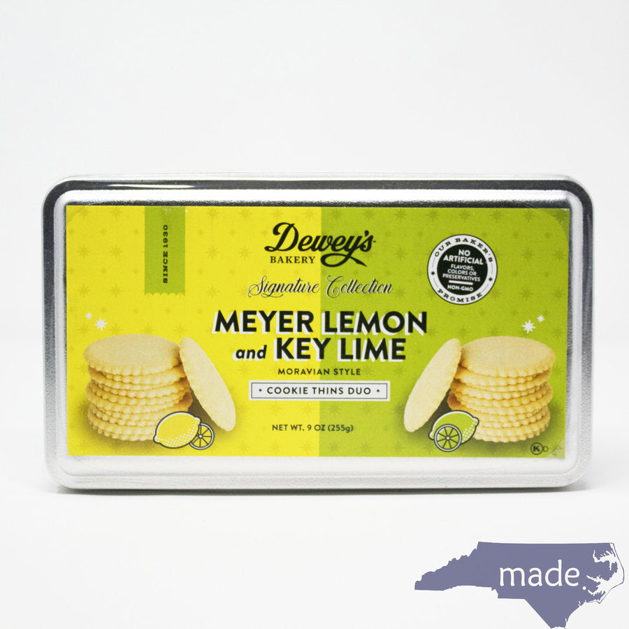 Meyer Lemon and Key Lime 9 oz tin