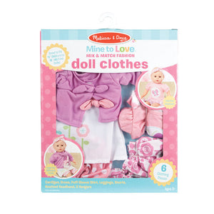 Mine To Love Mix & Match Fashion Doll Clothes