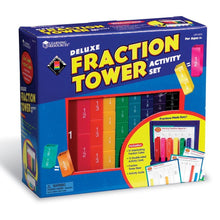 Load image into Gallery viewer, Deluxe Fraction Tower Activity Set
