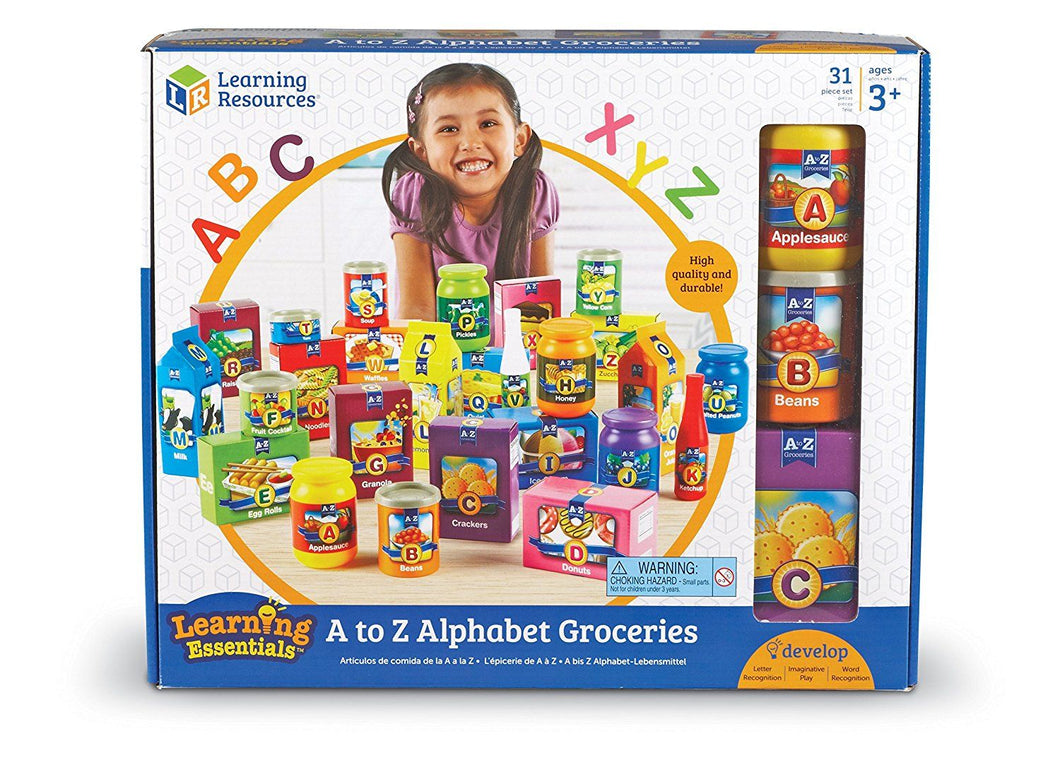 A to Z Alphabet Groceries