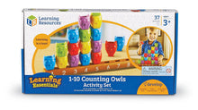 Load image into Gallery viewer, 1-10 Counting Owls Activity Set
