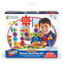 Load image into Gallery viewer, Gears! Gears! Gears!® Deluxe Building Set (Set of 100)

