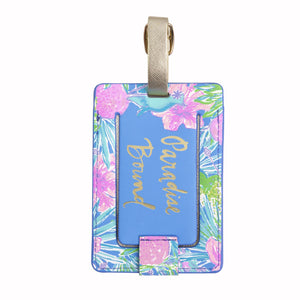 Lilly Pulitzer Swizzle In Luggage Tag