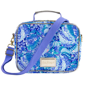 Lilly Pulitzer Wave After Wave Lunch Bag
