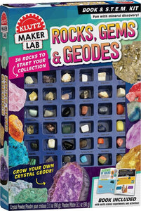 Klutz: Maker Lab: Rocks, Gems & Geodes