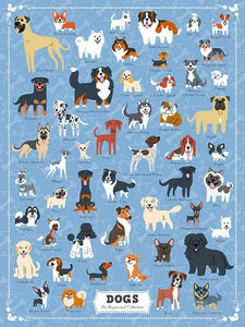 Illustrated Dogs 500 pc Puzzle