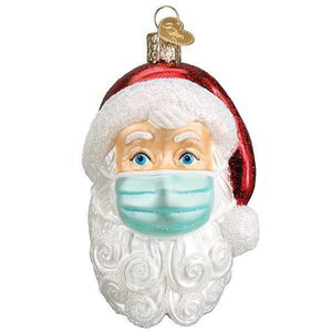 Old World Santa with Face Mask