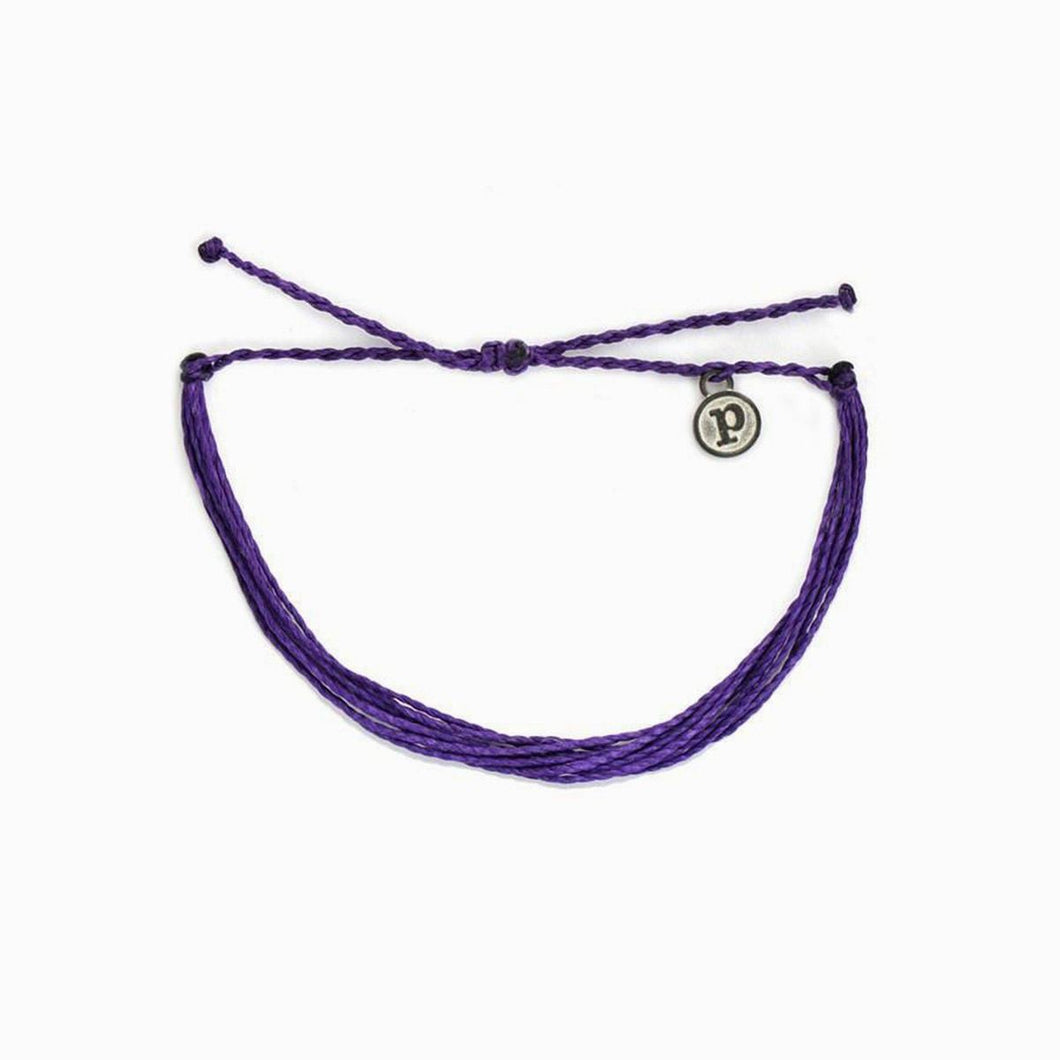 Bright Solid Purple O/S Bracelet