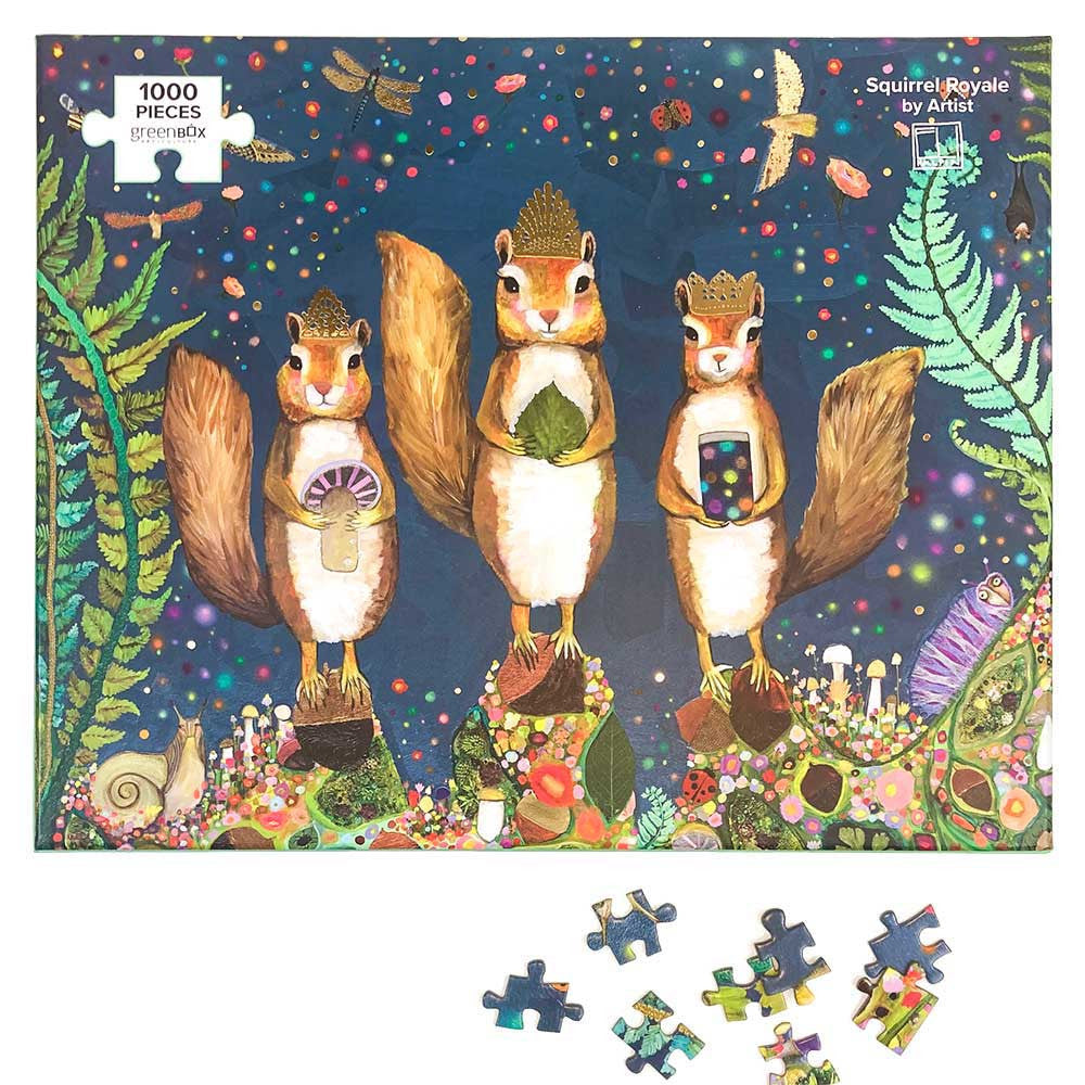 Squirrel Royale 1000 pc puzzle