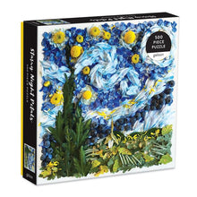 Load image into Gallery viewer, Starry Night Petals 500 Pc Puzzle
