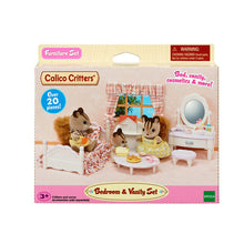 Load image into Gallery viewer, Calico Critters Bedroom &amp; Vanity Set
