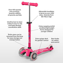 Load image into Gallery viewer, micro Scooter Mini Deluxe Pink
